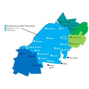 Locality partnership map